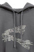 LOGO WASHED HOODIE -CHARCOAL- *Last1